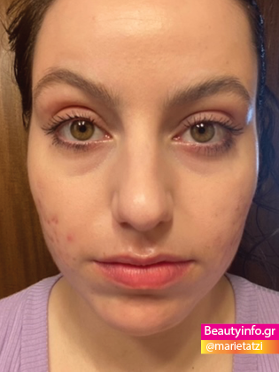 Μετά την εφαρμογή η μάσκαρα